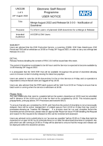 UN3198- Merge August 2022 Release and 54.3.0.0 - Notification of Downtime.pdf Thumbnail