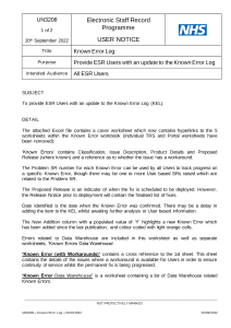 UN3208 - Known Error Log  09.09.2022.pdf Thumbnail