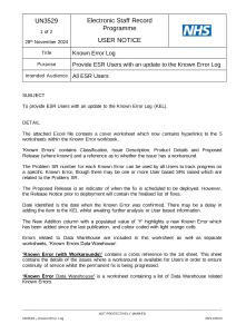 UN3529 - Known Error Log.pdf Thumbnail