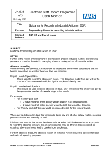 UN3638 - Guidance for Recording Industrial Action on ESR.pdf Thumbnail