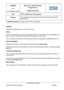 UN3663 - TPLY Notification of Downtime.pdf Thumbnail