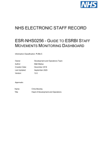 ESR-NHS0256 - Guide to ESRBI Staff Movements Monitoring Dashboard 12.0 Thumbnail